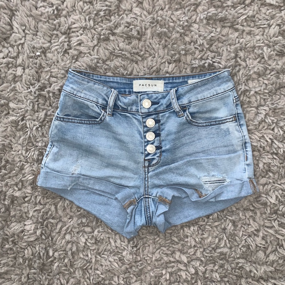 pacsun jean shorts